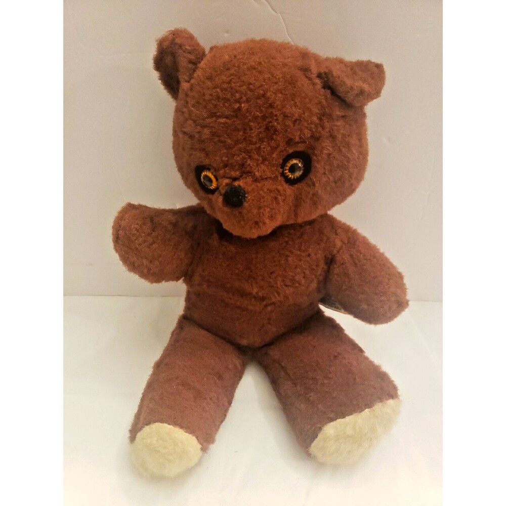 VTG 50s 60s Knickerbocker Teddy Bear Animals of Distinction Brown Windup Music